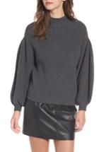 Women's Leith Blouson Sleeve Sweater, Size - Grey