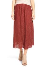 Women's Hinge Lace Midi Skirt