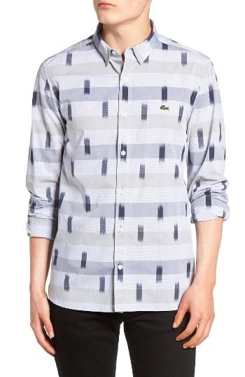 Men's Lacoste L!ve Print Woven Shirt