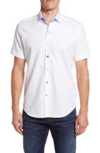 Men's Robert Graham Abbott Sport Shirt, Size - White