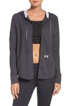 Women's Under Armour Zip Hoodie - Black