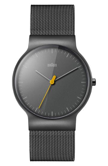 Women's Braun Classic Mesh Bracelet Watch, 38mm
