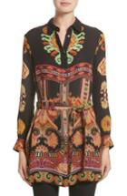 Women's Etro Suzani Print Silk Tunic