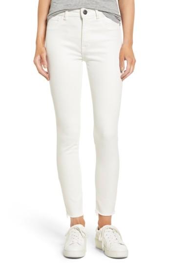 Women's Dl1961 Farrow High Waist Instaslim Skinny Jeans - White