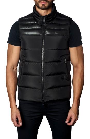 Men's Jared Lang Down Puffer Vest, Size - Black