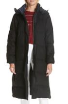 Women's Rag & Bone Jenset Quilted Wool Blend Coat, Size - Black