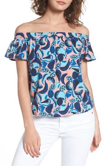 Women's Cooper & Ella Kaylee Off The Shoulder Ruffle Top