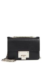 Jimmy Choo Mini Rebel Leather Crossbody Bag - Black