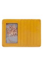 Hobo 'euro Slide' Credit Card & Passport Case - Yellow