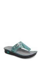 Women's Alegria 'vanessa' Thong Sandal -6.5us / 36eu - Blue