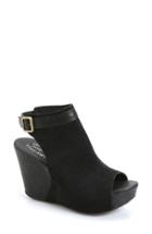 Women's Kork-ease 'berit' Wedge Sandal M - Black
