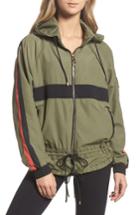 Women's P.e. Nation Man Down Water Resistant Jacket - Green