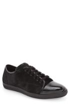 Men's Mezlan 'scala' Genuine Calf Hair Sneaker M - Black