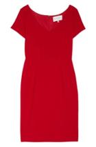 Women's Charles Henry Sheath Dress - Red