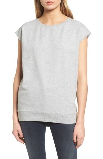 Women's Trouve Cap Sleeve Sweatshirt - Grey
