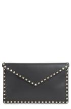 Valentino Rockstud Leather Envelope Pouch -