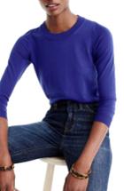Women's J.crew Tippi Merino Wool Sweater - Blue