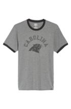 Men's '47 Carolina Panthers Ringer T-shirt - Grey