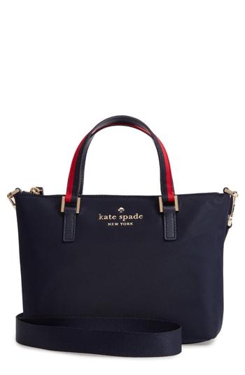 Kate Spade New York Watson Lane - Lucie Varsity Stripe Tote - Blue