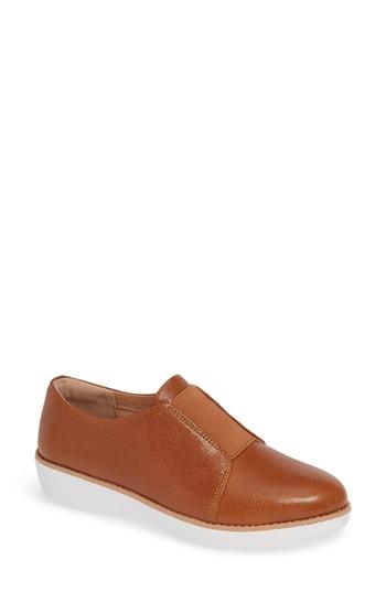 Women's Fitflop Laceless Derby M - Brown