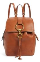 Frye Small Ilana Leather Backpack - Brown