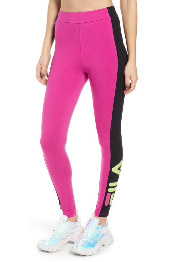 Women's Fila Macarena Side Stripe Leggings