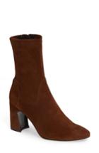 Women's Aquatalia Nastasia Stretch Suede Boot M - Brown