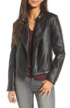 Women's Cupcakes And Cashmere Cherlin Faux Leather Moto Jacket
