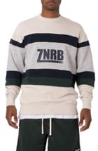 Men's Zanerobe Transport Rugger Colorblock Stripe Sweatshirt - Beige