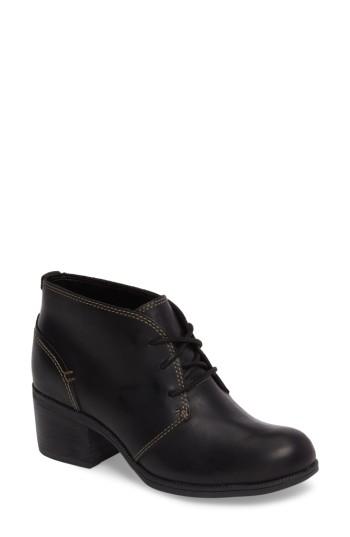 Women's Clarks Maypearl Floral Boot M - Black