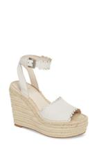 Women's Caslon Adare Espadrille Wedge .5 M - White