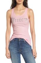 Women's Juicy Couture Juicy Gothic Embellished Tank - Pink