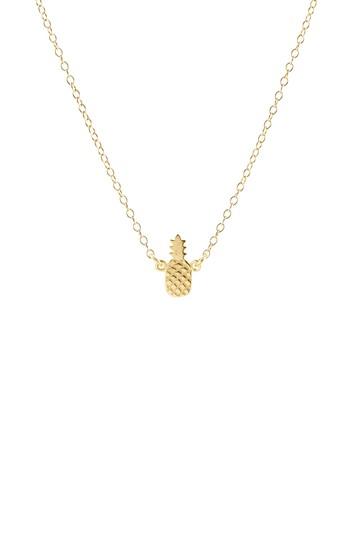Women's Kris Nations Pineapple Charm Necklace