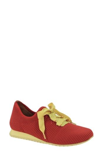 Women's L'amour Des Pieds Taimah Sneaker M - Red