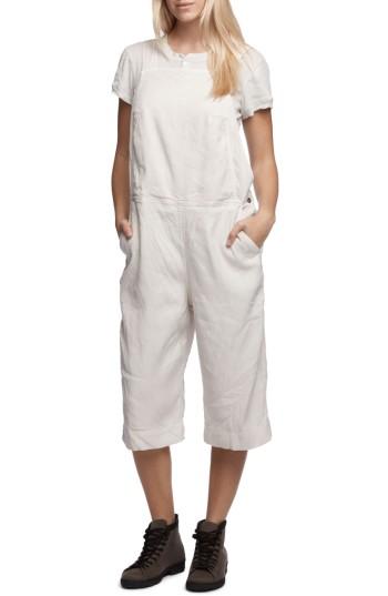 Women's James Perse Crop Overall Jumpsuit