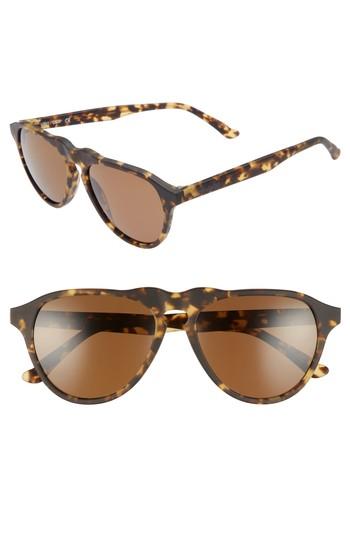 Women's Maho Nashville 54mm Polarized Aviator Sunglasses - Bengal