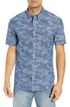 Men's Reyn Spooner Kauhulu Tailored Fit Sport Shirt - Blue