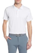 Men's Mizzen+main Phil Mickelson Regular Fit Performance Golf Polo - White