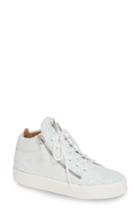 Women's Giuseppe Zanotti Breck Mid Top Sneaker M - White