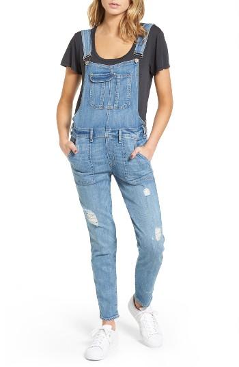 Women's Mcguire Denim Ankle Overalls - Blue