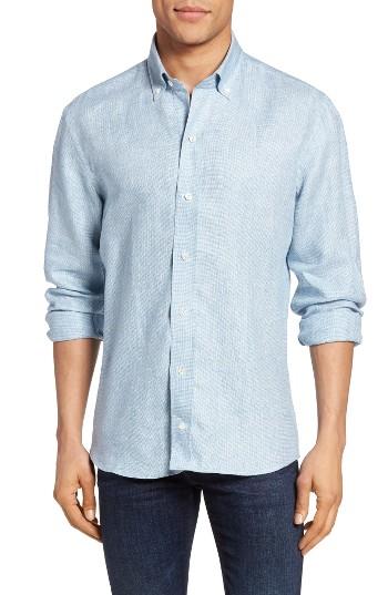 Men's Ledbury Trim Fit Linen Sport Shirt