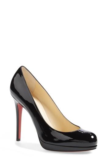 Women's Christian Louboutin 'new Simple' Pump Us / 38eu - Black