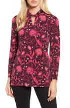 Women's Chaus Printed Keyhole Top