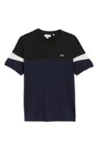 Men's Lacoste Colorblock T-shirt (l) - Blue