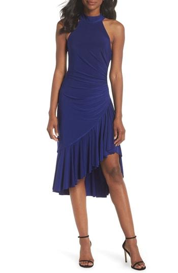 Women's Vince Camuto Halter Cascade Dress - Blue