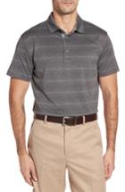 Men's Bobby Jones R18 Tech Static Stripe Polo - Black