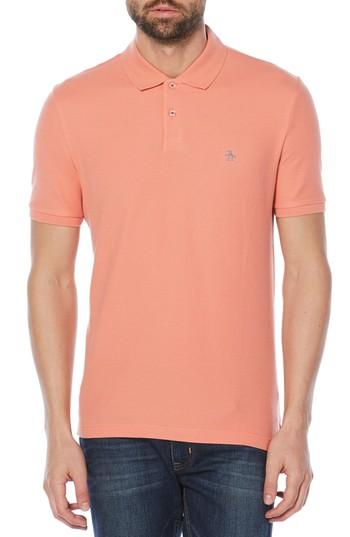 Men's Original Penguin Daddy-o Pique Polo - Orange