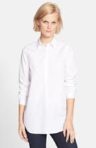 Women's Ayr 'the Easy' Cotton Poplin Shirt - White