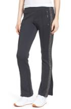 Women's Pam & Gela Rhinestone Side Stripe Track Pants, Size - Black