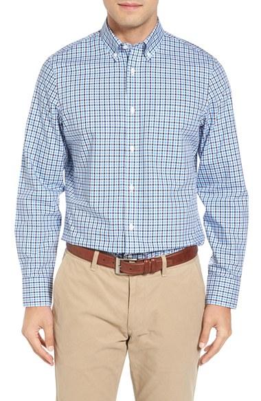 Men's Nordstrom Men's Shop Smartcare(tm) Fit Check Sport Shirt